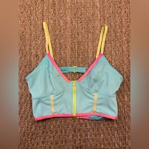 Victoria Secret Bikini Swim Top size Medium  retro 90s Barbie